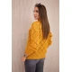 Sieviešu dzeltens džemperis Rombas 18763