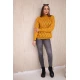Sieviešu dzeltens džemperis Rombas 18763