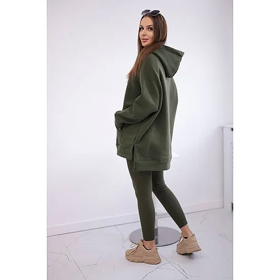Moteriškas rusvas laisvalaikio komplektas Mocca 27856