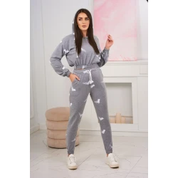 Sieviešu pelēkais komplekts Nervous