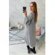 Women's grey cardigan Longy 19349