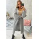 Women's grey cardigan Longy 19349