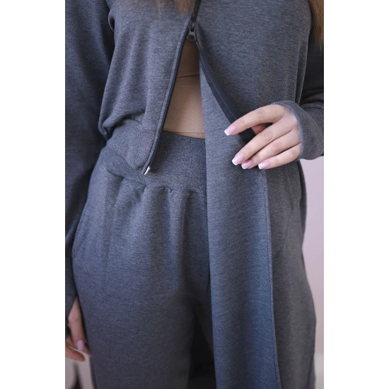 Sieviešu pelēks komplekts Donni 9365