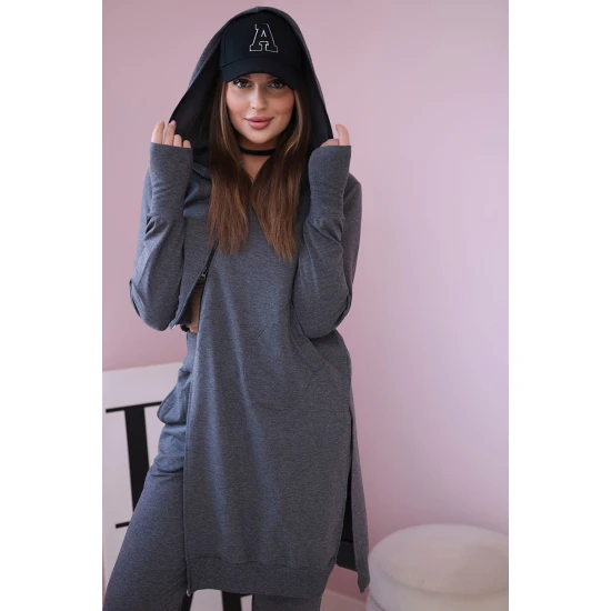 Sieviešu pelēks komplekts Donni 9365