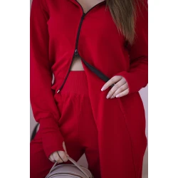 Sieviešu sarkanais komplekts Donni