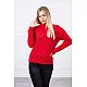 Women's red jumper Rombas 18768