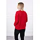 Women's red jumper Rombas 18768
