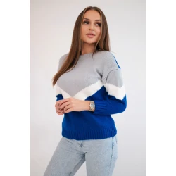 Sieviešu trīskrāsains džemperis Loren