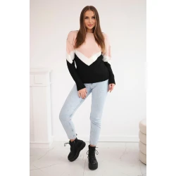 Sieviešu trīskrāsains džemperis Loren