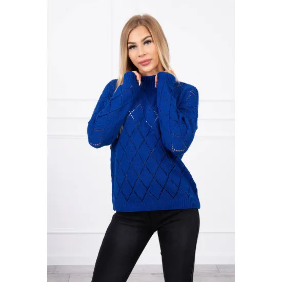 Women's blue jumper Rombas 19245