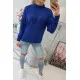 Women's blue jumper Rombas 19245