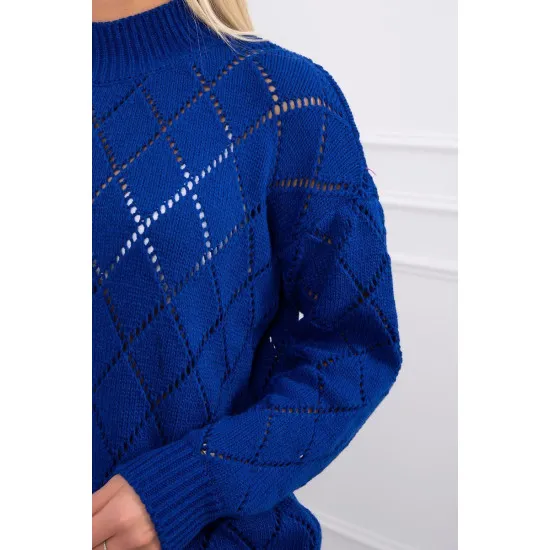 Women's blue jumper Rombas 19245