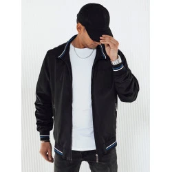 Vīriešu melna jaka Norve