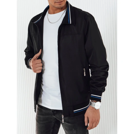 Vīriešu melna jaka Norve Jakas