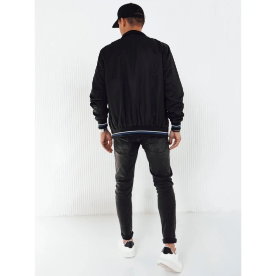 Vīriešu melna jaka Norve Jakas