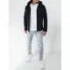 Vīriešu melna softshell jaka Luver TX4664