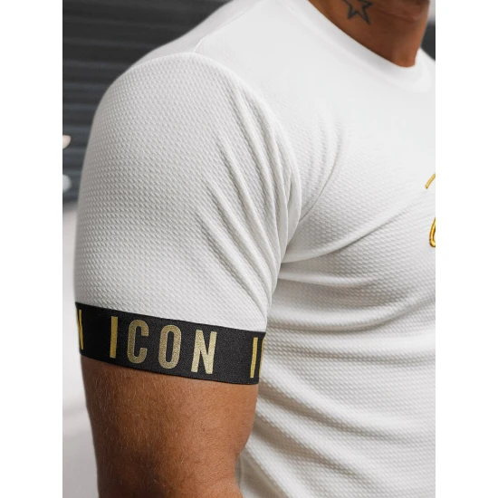 Vīriešu melns Icon T-krekls O/T7578