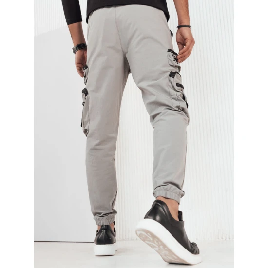 Vīriešu pelēkie treniņbikses City UX4158