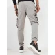 Vīriešu pelēkie treniņbikses City UX4158