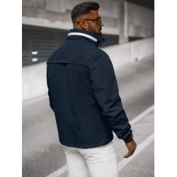 Vīriešu plāna tumši zila jaka Vind
