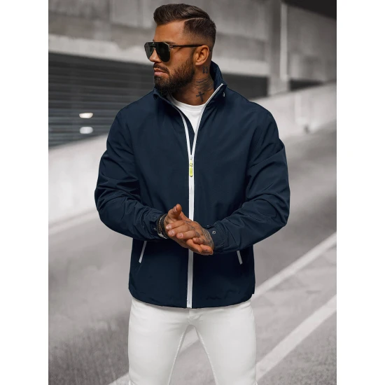 Vīriešu plāna tumši zila jaka Vind JS/5M3105/215