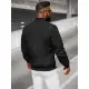 Vīriešu melna pavasara jaka Marko