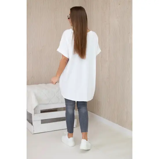 Sieviešu balts krekls Jumpy 27933