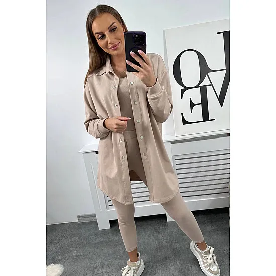 Sieviešu bēšs komplekts Triple 24900
