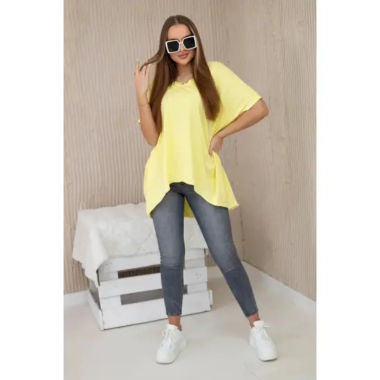 Sieviešu dzeltens Jumpy T-krekls 27932