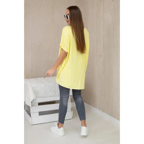 Sieviešu dzeltens Jumpy T-krekls 27932