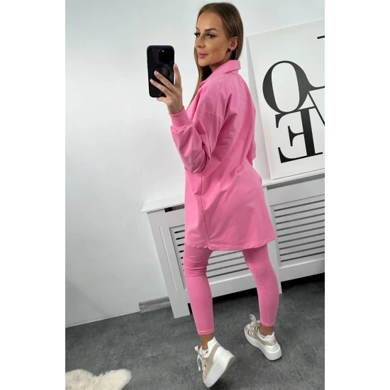 Sieviešu gaiši rozā komplekts Triple Sporta tērpi