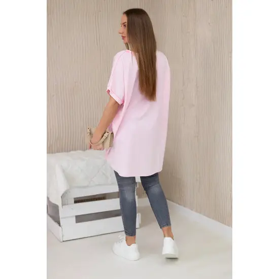 Sieviešu rozā T-krekls Jumpy 27931