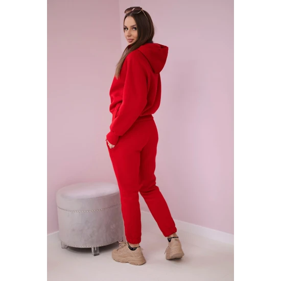 Sieviešu sarkanais komplekts First Sporta tērpi