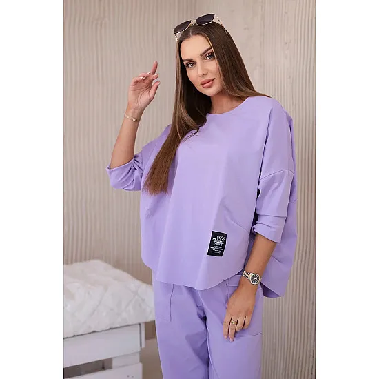Women's purple set Soren 27700