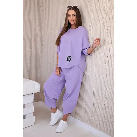 Women's purple set Soren 27700