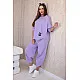 Women's purple set Soren 27700