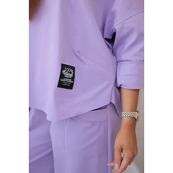 Women's purple set Soren 27700