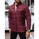 Men's burgundy jacket Nerov TX4443