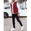 Vīriešu bordo krāsas veste Sigur TX4544