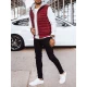 Vīriešu bordo krāsas veste Sigur TX4544