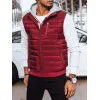 Vīriešu bordo krāsas veste Sigur TX4544