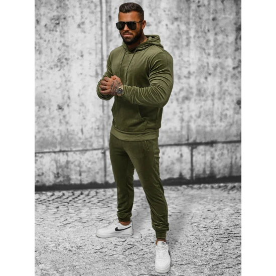 Vīriešu haki velūra komplekts Rolos JS/8C1171/29 Premium