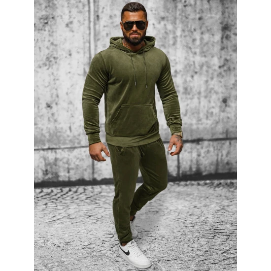 Vīriešu haki velūra komplekts Rolos JS/8C1171/29 Premium