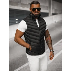 Vīriešu melna veste Lite