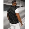Vīriešu melna veste Lite Vestes
