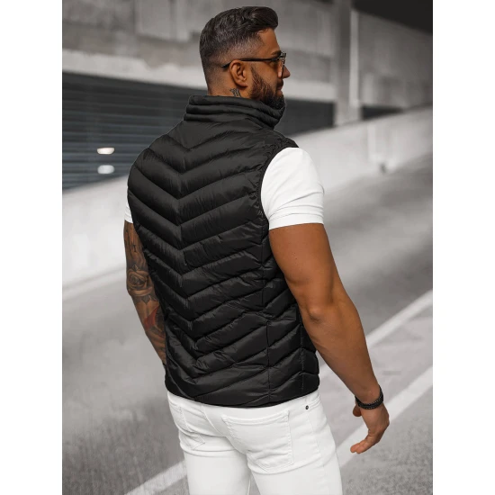 Vīriešu melna veste Lite Vestes