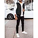 Vīriešu melna veste Siguro TX4542