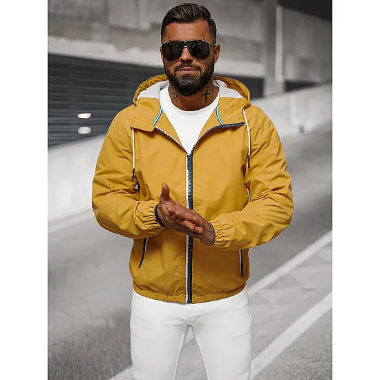 Men's thin yellow jacket Doran JS/5M802/254