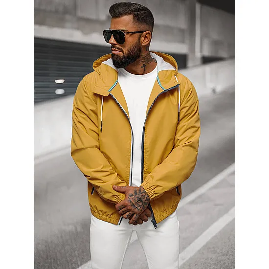 Men's thin yellow jacket Doran JS/5M802/254