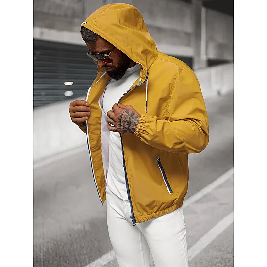 Men's thin yellow jacket Doran JS/5M802/254